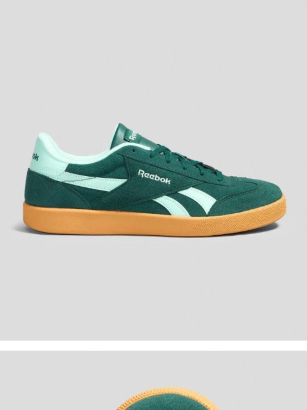 Reebok Smash Edge Collegiate Green Glitch Aqua